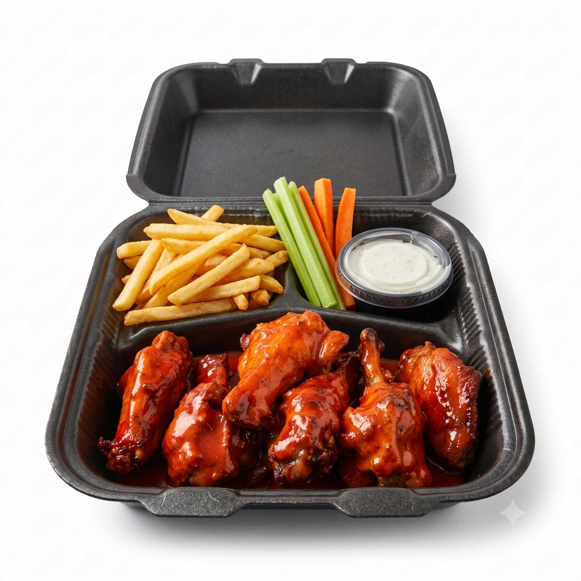 6 Piezas de Alitas