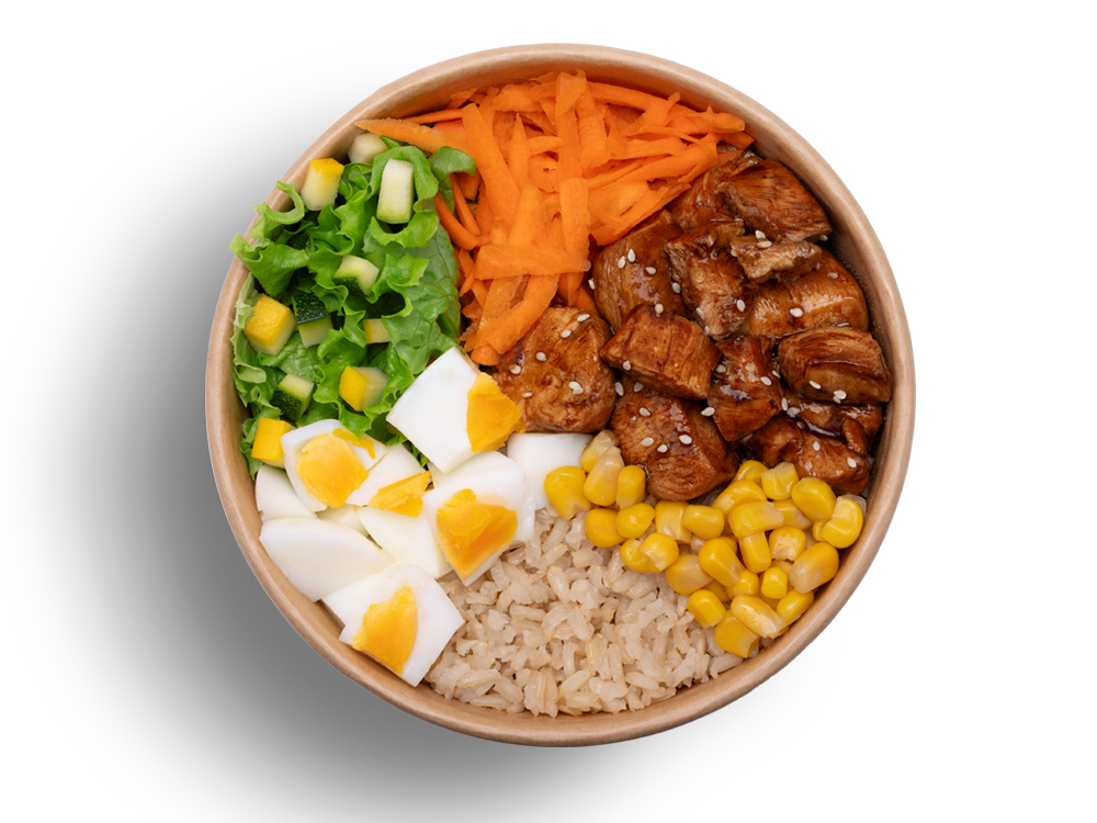 Bowl MEGA Pollo Teriyaki