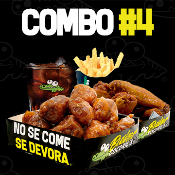 Combo 4 alitas