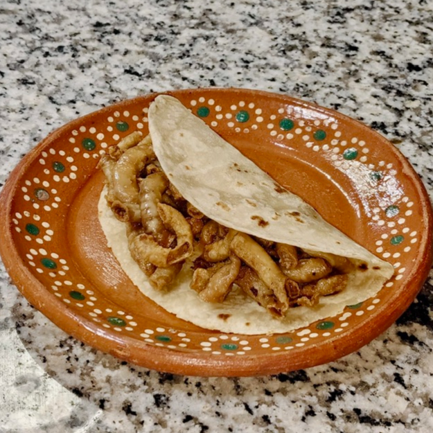 Taco de Tripa Doradita