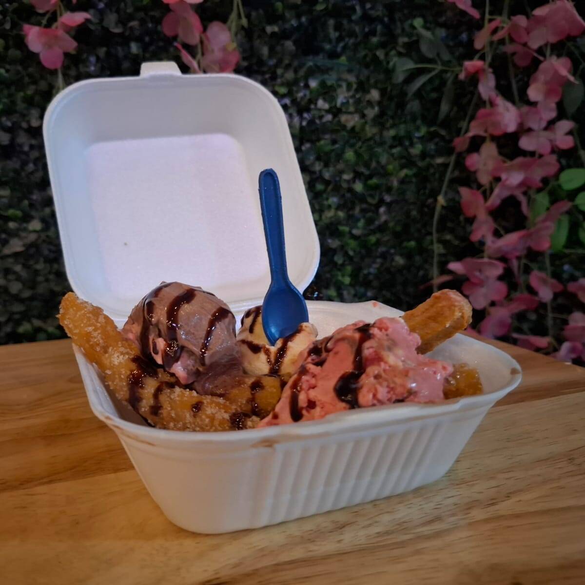 5 Mini - Churros con HELADO