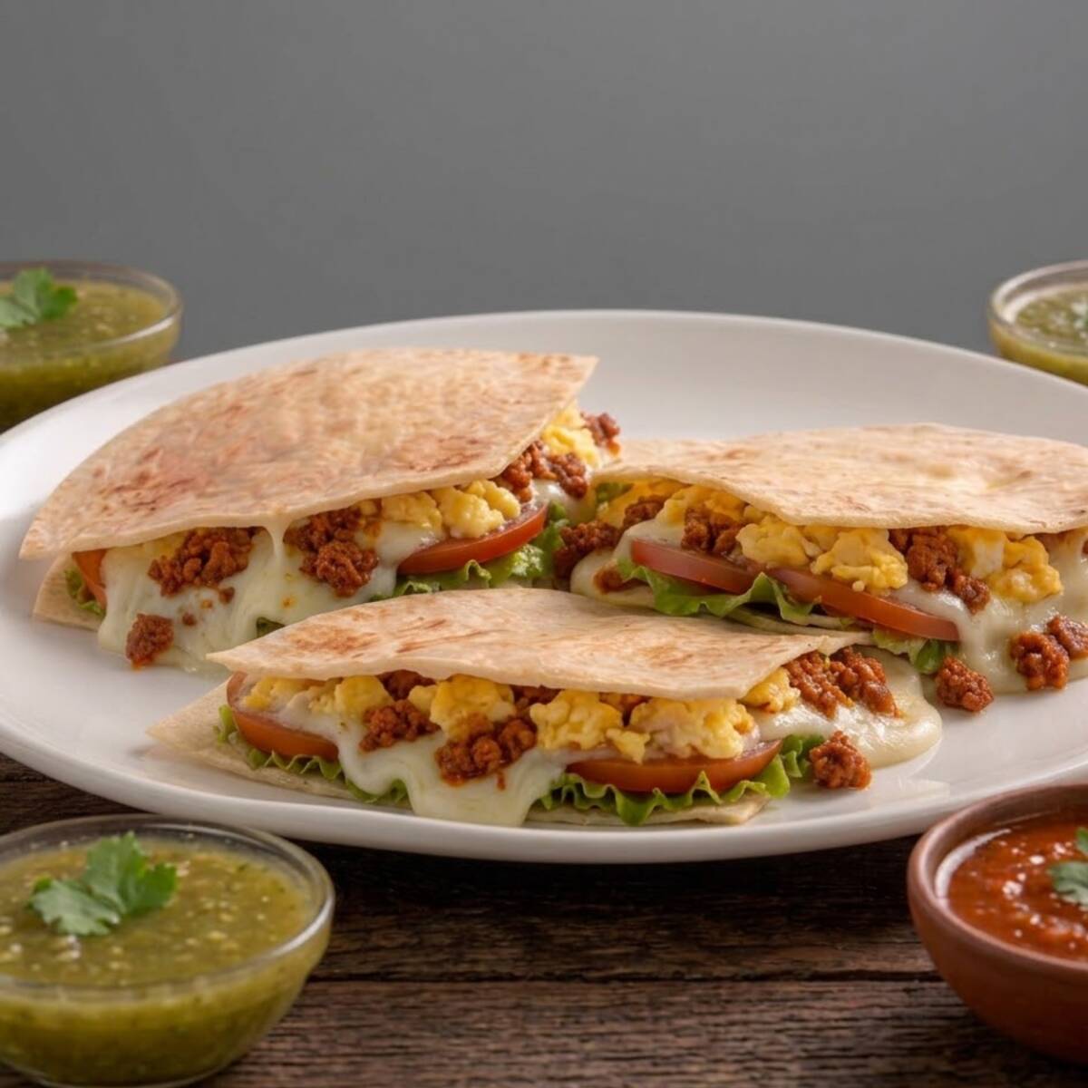 Sincronizada de Huevo con Chorizo