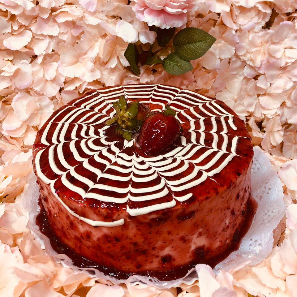 Pastel Fresas con Crema