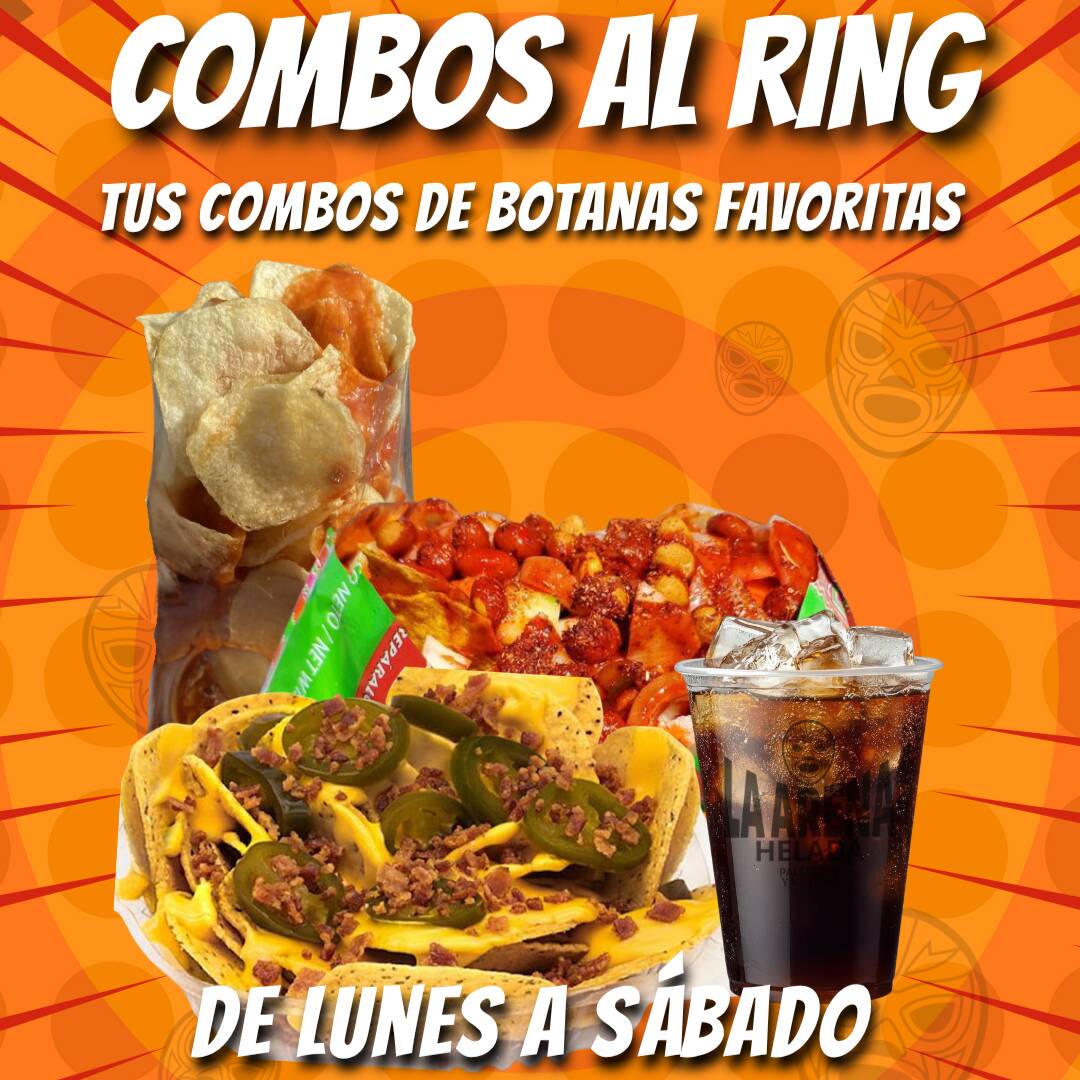 COMBO AL RING (NACHOS + REFRESCO)