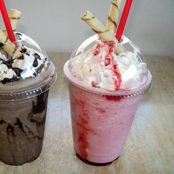 Frappe de fresa