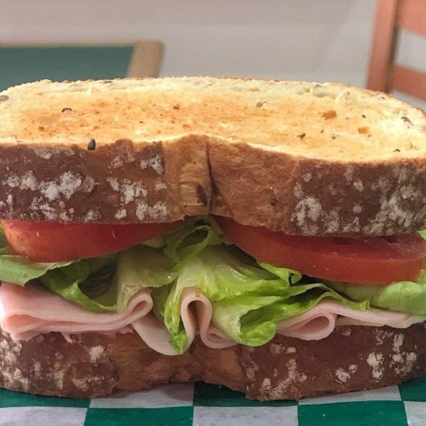 Sándwich de Jamon y Queso Panela