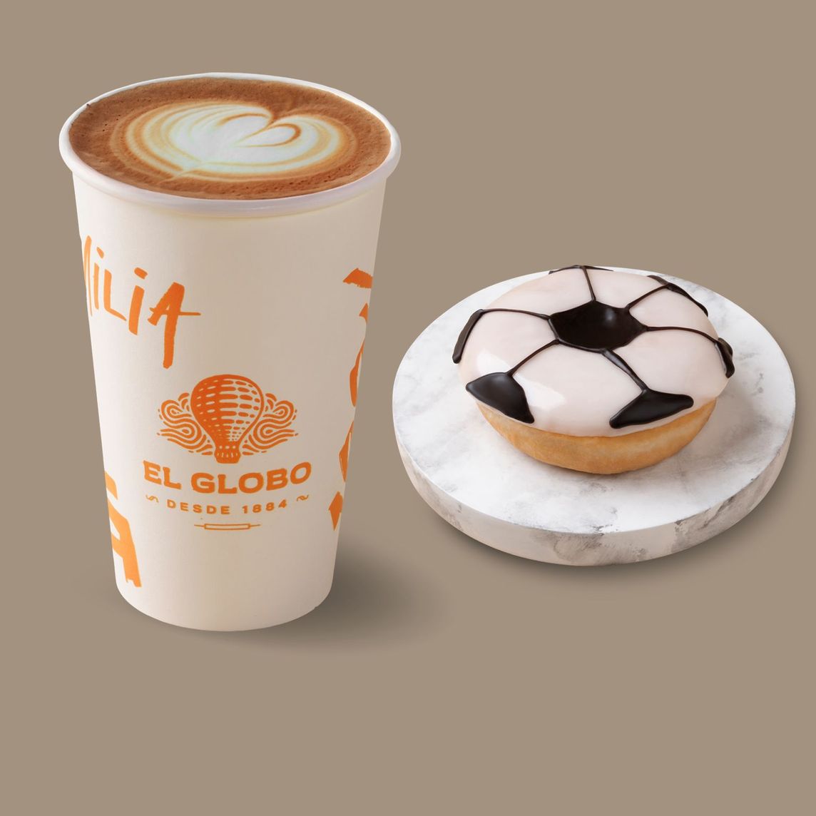 Dona Balón + Latte 16 oz