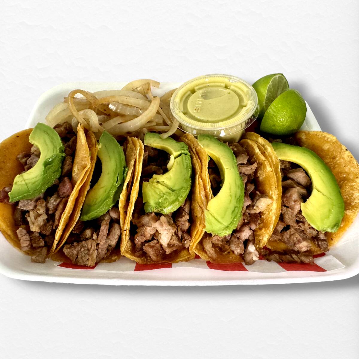 Orden Tacos Sirloin Maiz con Aguacate
