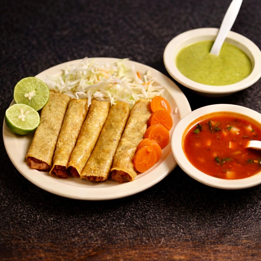 5 Tacos de Maíz