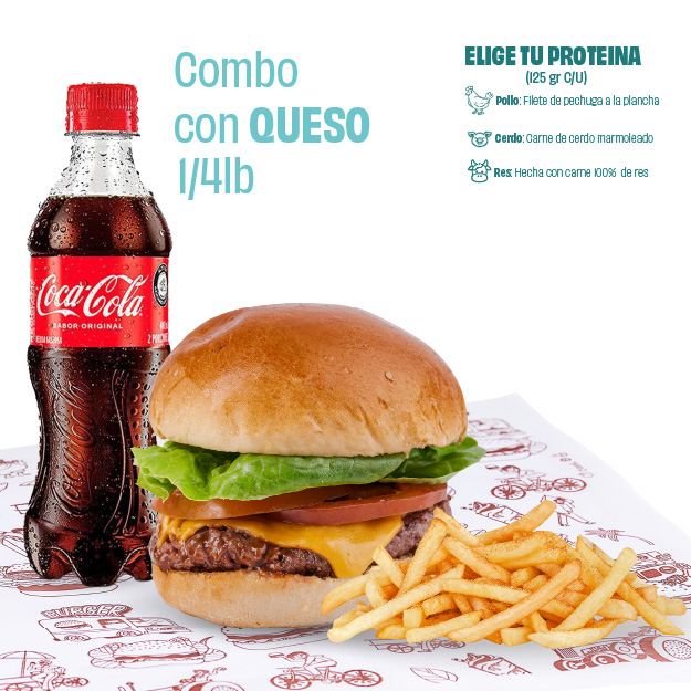 Combo Con Queso