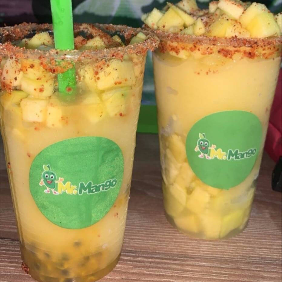 Mango procesado en julianas
