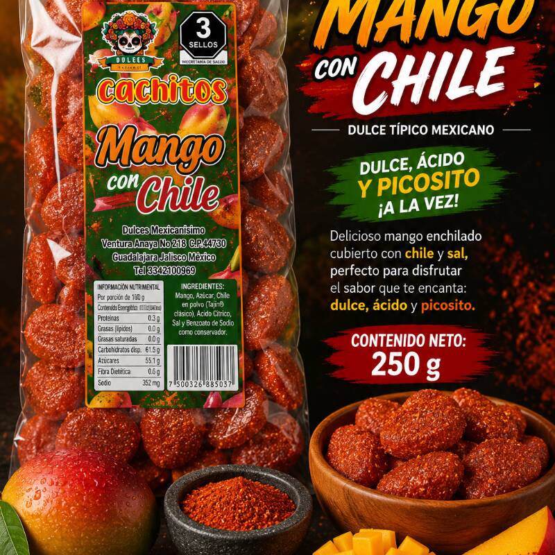 Mango con Chile 1 Kg