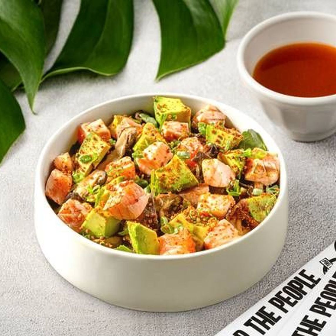 Poke Salmon Tataki Nui