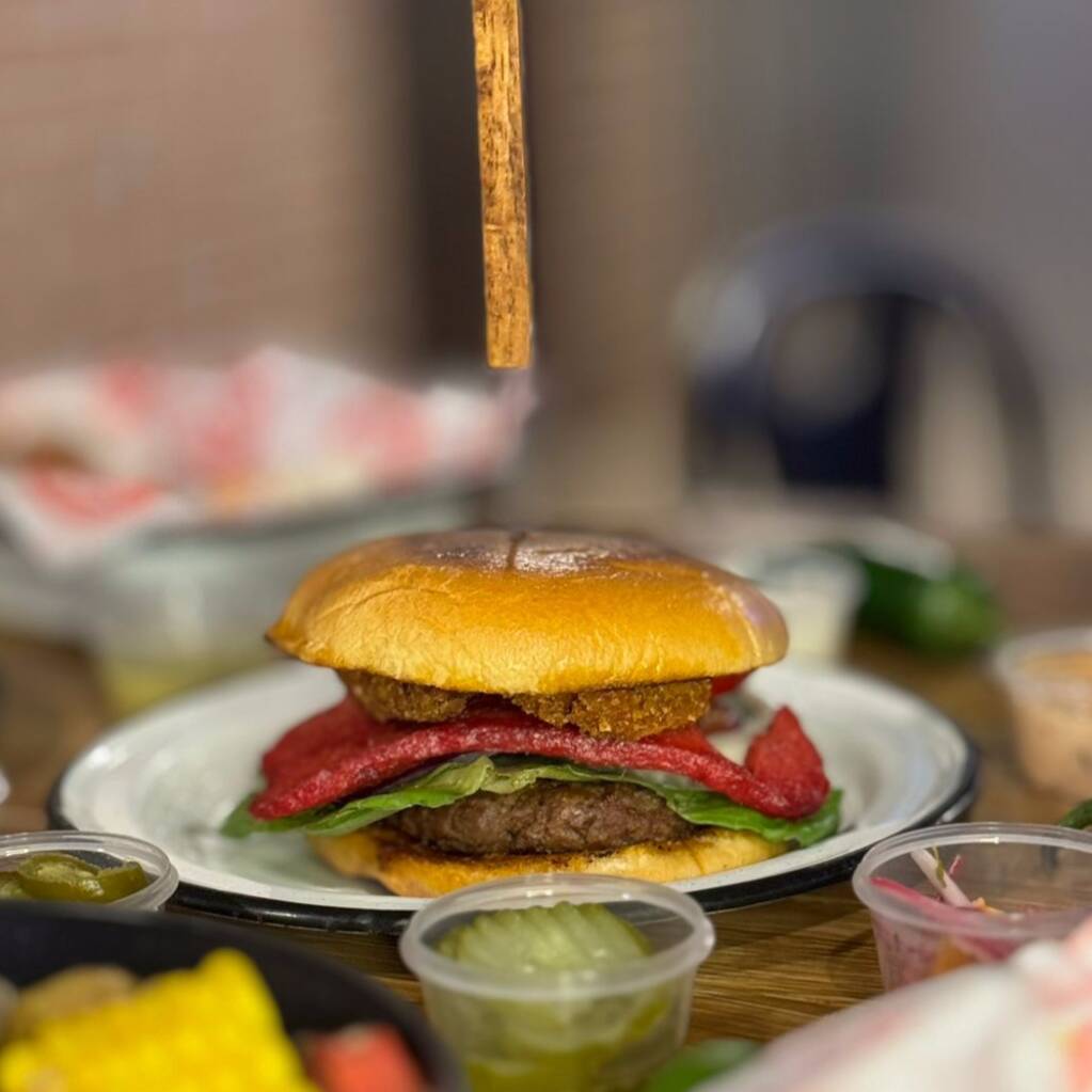 Hamburguesa Cajun