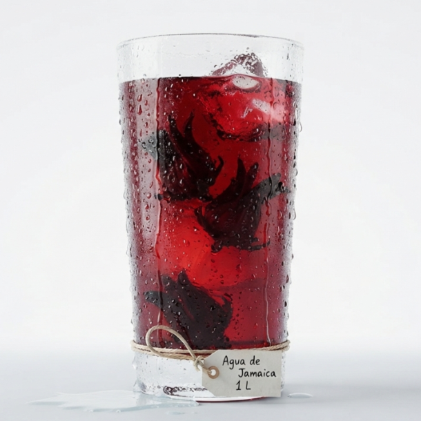 Agua de Jamaica 1lt