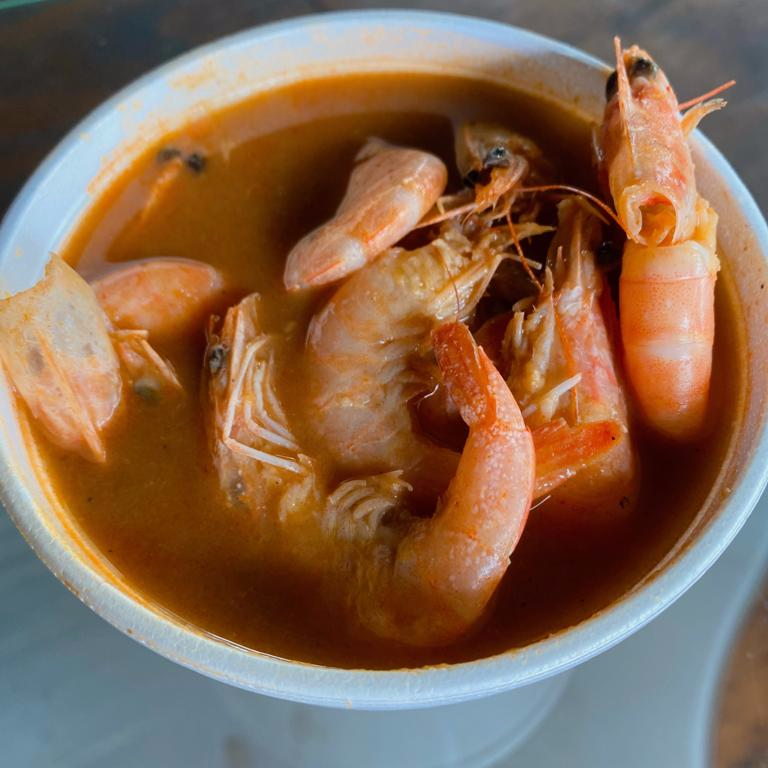 caldo camaron
