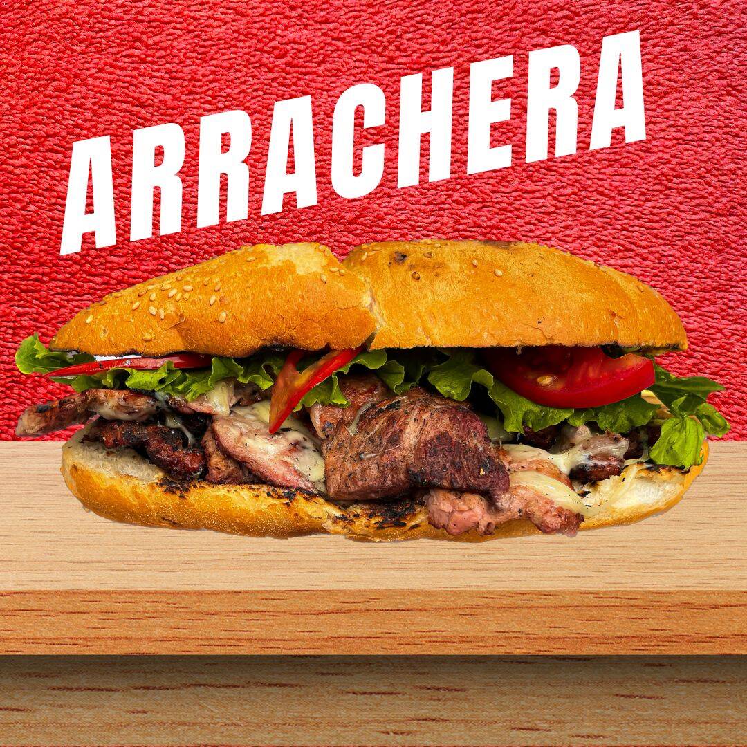 Torta de Arrachera
