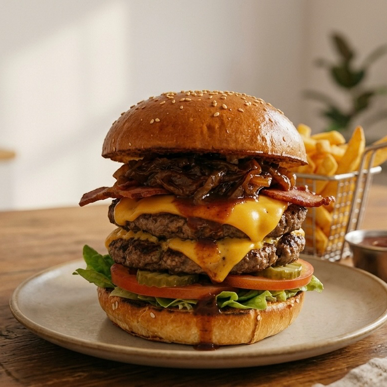 Doble Eclipse Burger BBQ
