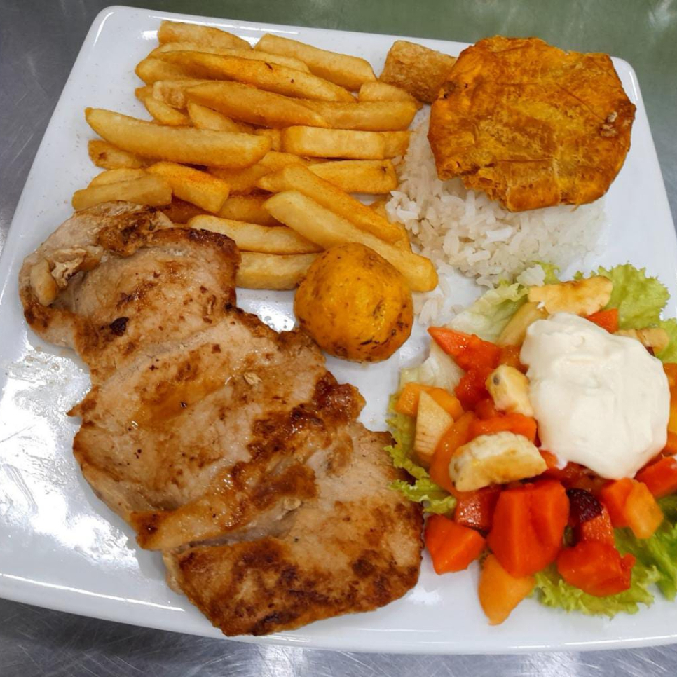 Bandeja con Pechuga