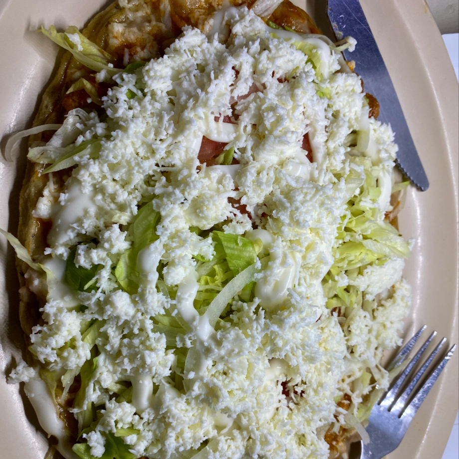 HUARACHE CON GUISADO