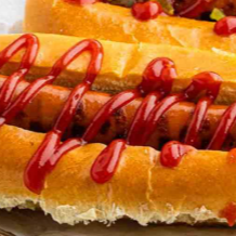 Hot Dogs (3pzas) + porcion de papas + Refresco