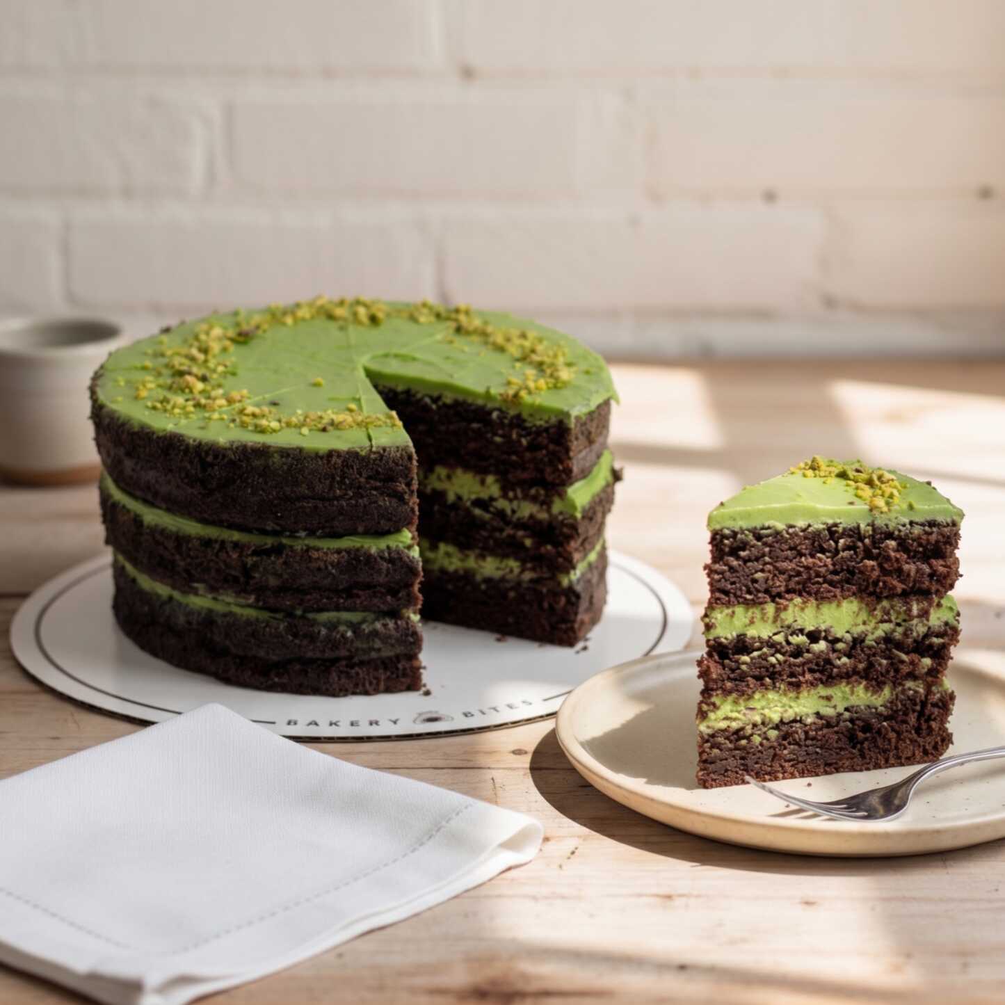 Torta Choco Pistacho 8 Porciones