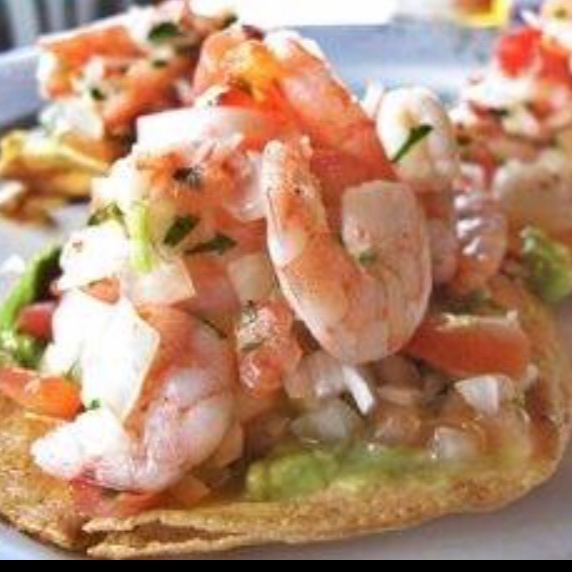 Tostadas de Ceviche