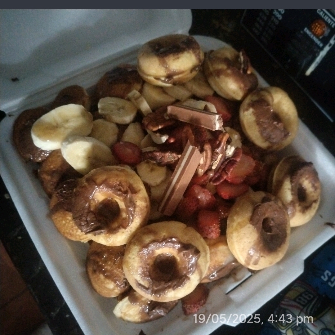 Charola Mini Hotcakes