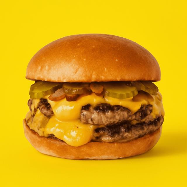 Hamburguesa Cheeseburger Doble