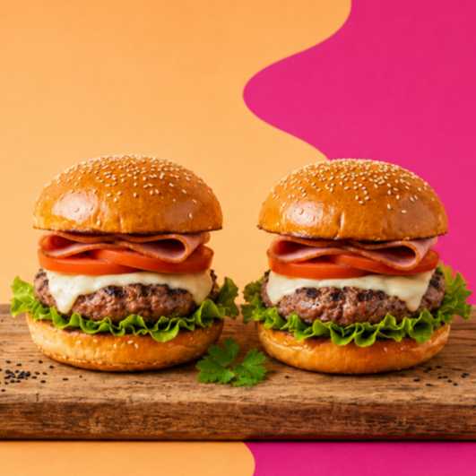 Combo Dos Hamburguesas