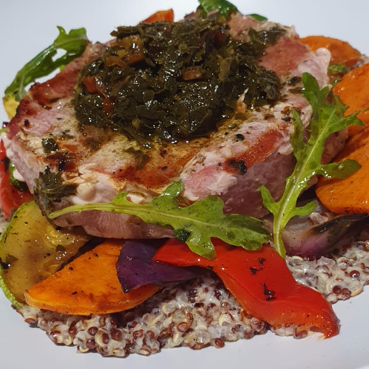 Atún con Quinoa Cremosa