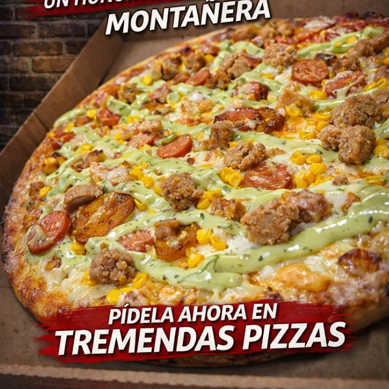 Pizza Paisa (4 Porciones )