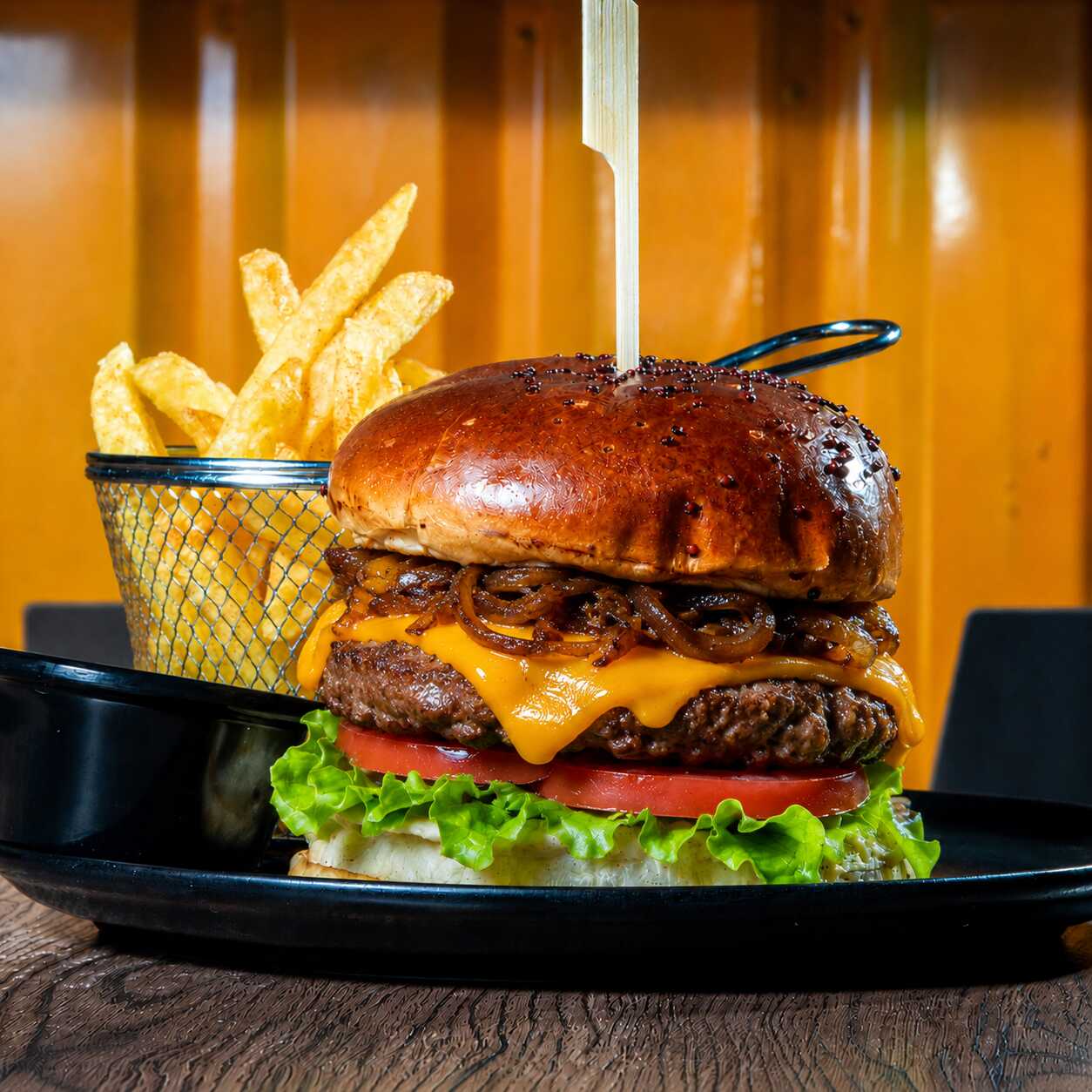 HAMBURGUESA SWEET ONION BACON