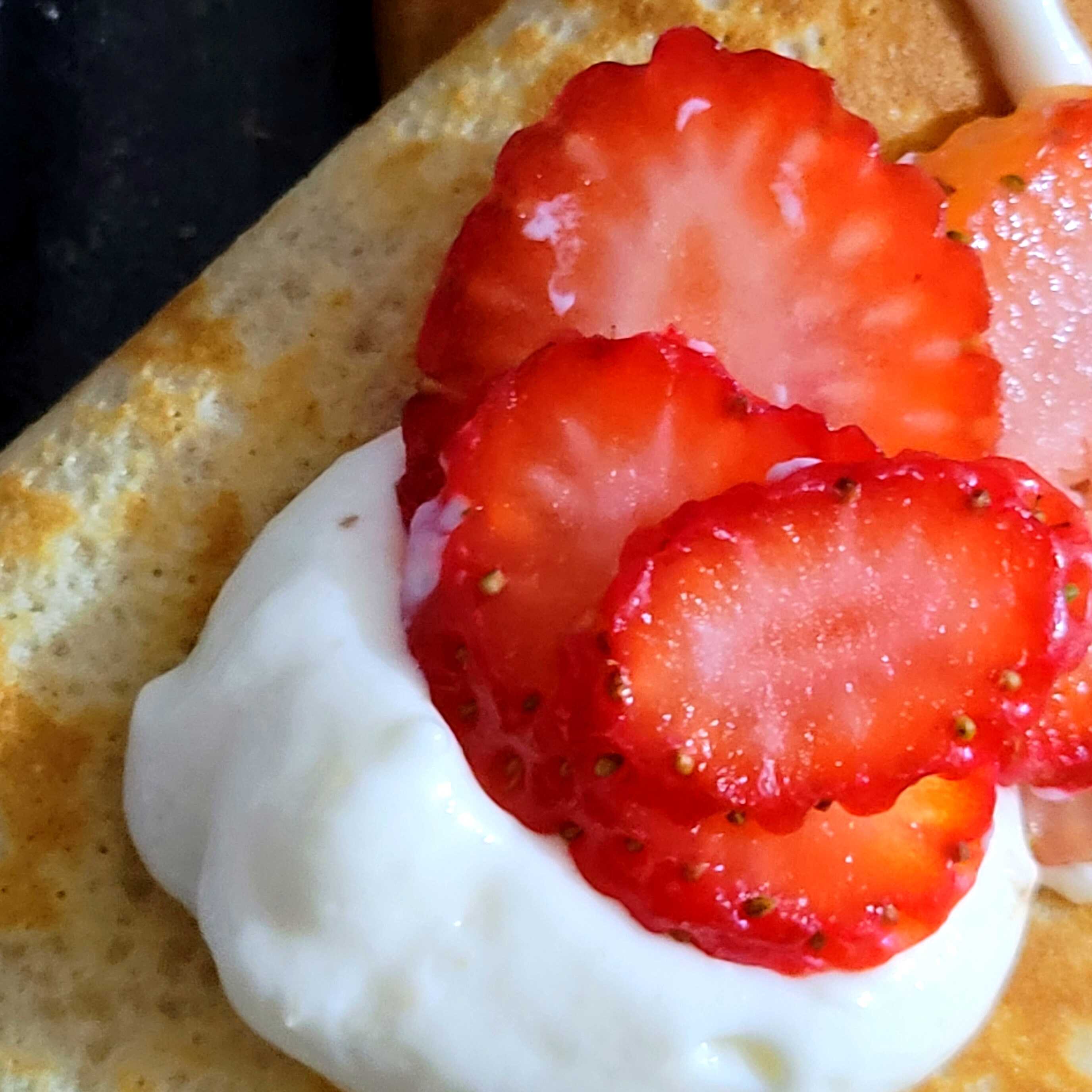 Crepa Philadelphia con Fresas 2X1 -¡Rico Postre!
