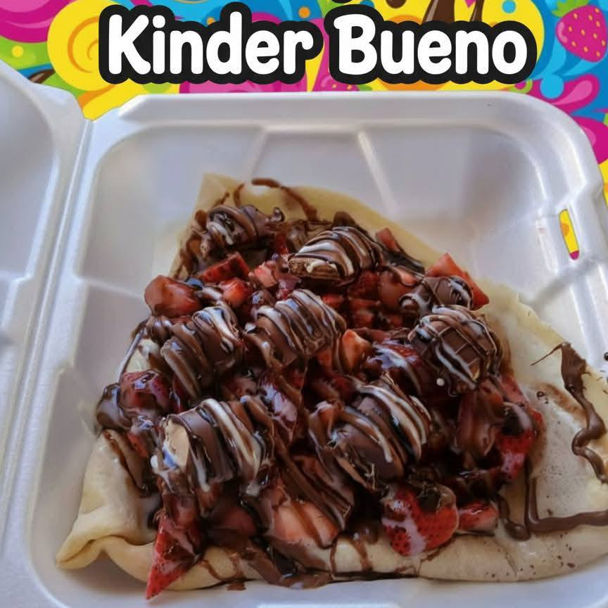 Crepa Kinder Bueno 🍓🍫