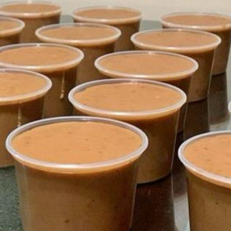 Frijoles refritos medio litro