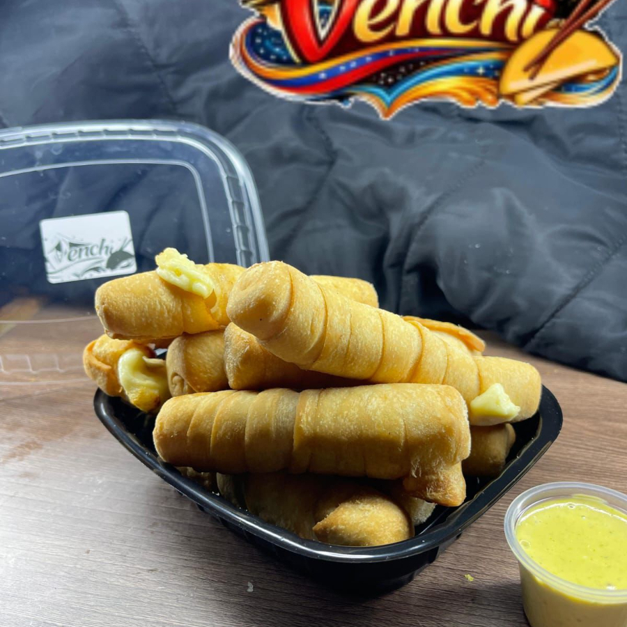 Al mayor 100 tequeños de queso fritos