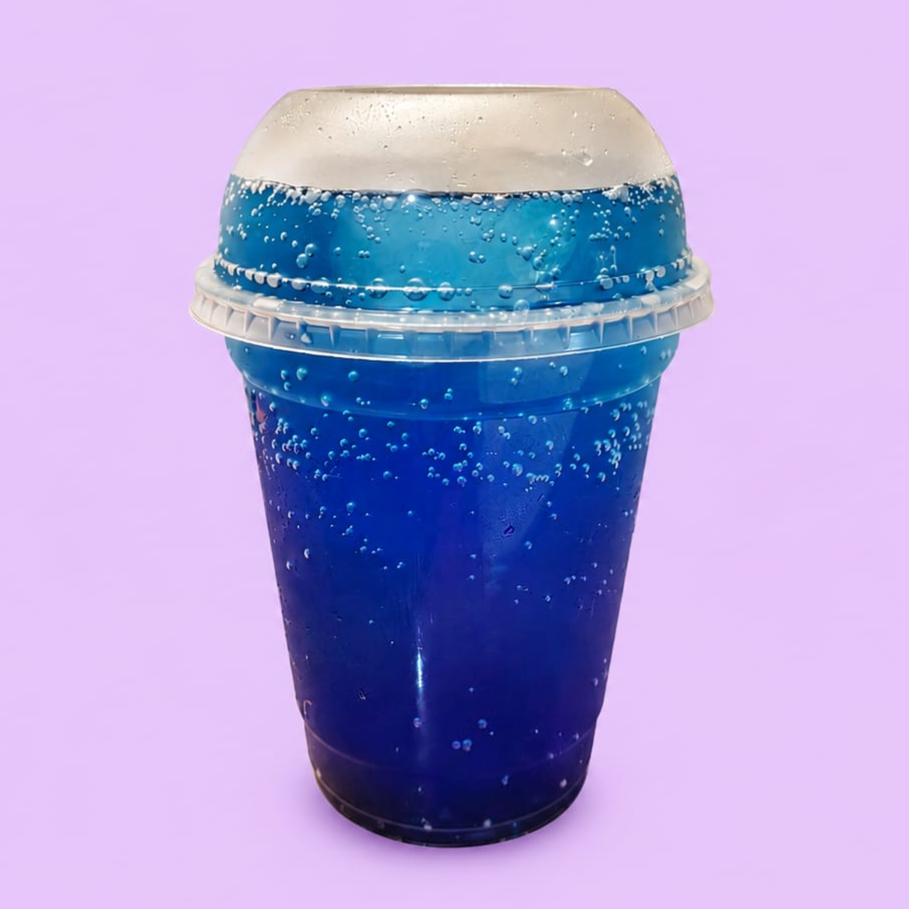 Soda Italiana de Mora Azul Con Perlas
