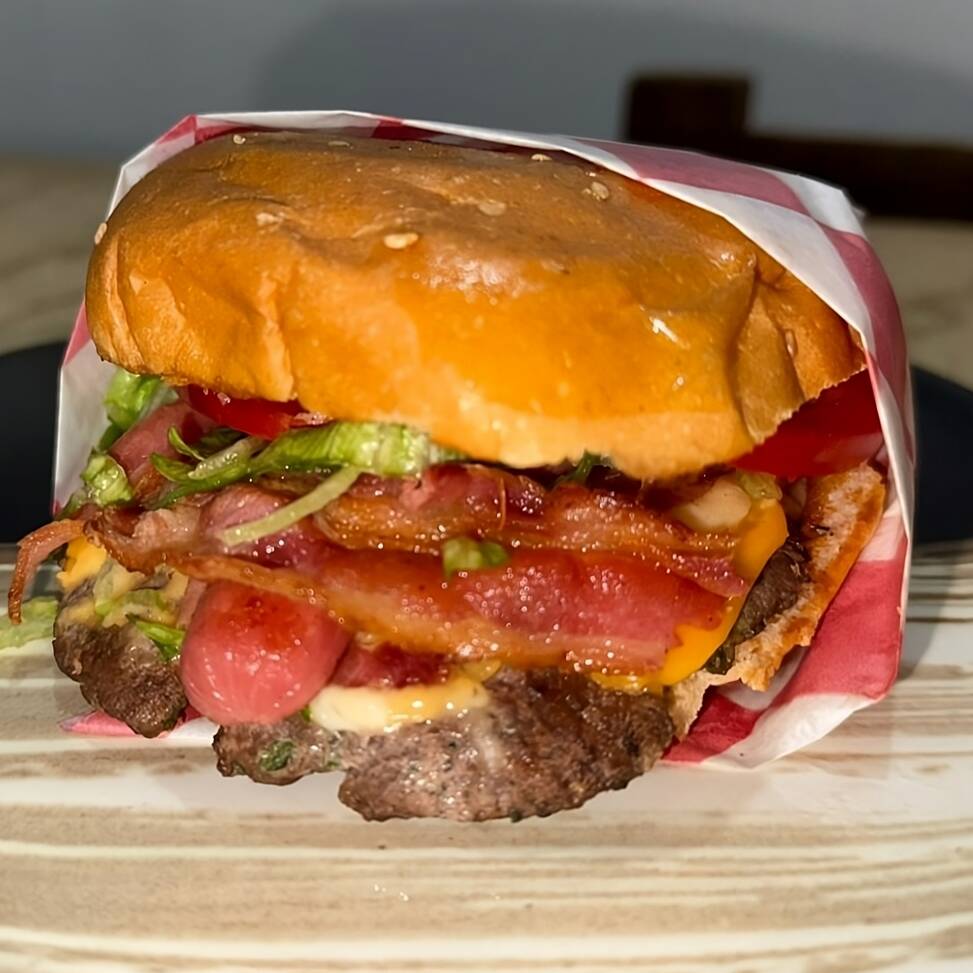 Hamburguesa de la casa