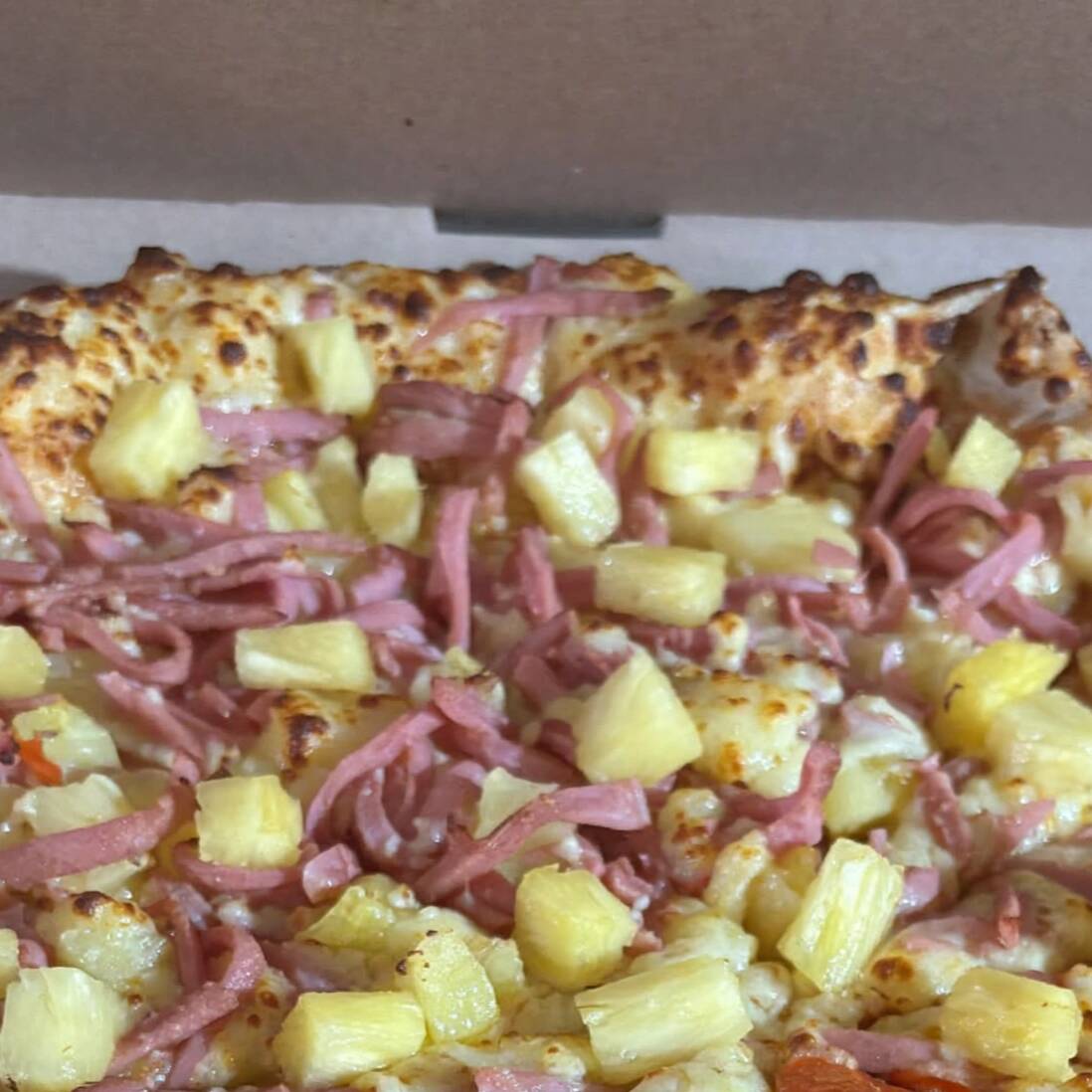 DOBLE HAWAIANA (Pizza Grande 10 Rebanadas)