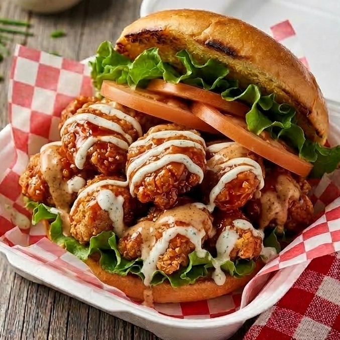 Hamburguesa de Boneless