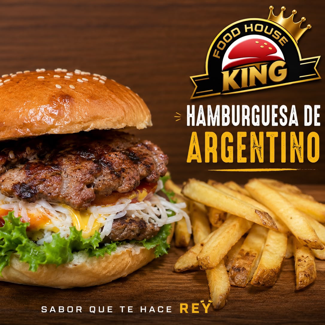 Hamburguesa de Chorizo Argentino con Papas