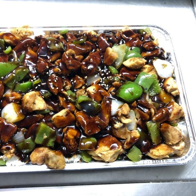 1 Charola Teriyaki Pollo 2 Personas