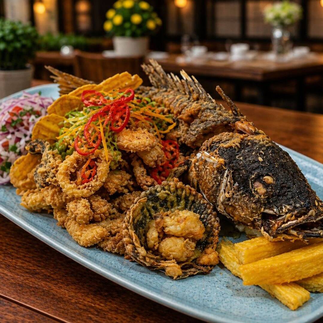 Jalea Norteña con Pescado Entero
