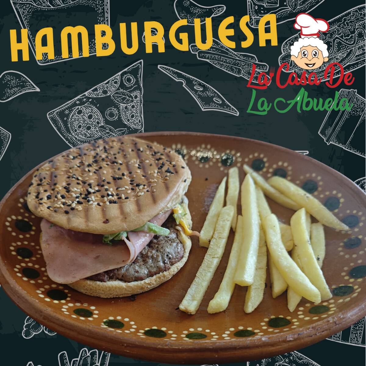 Hamburguesa Pollo Tempura