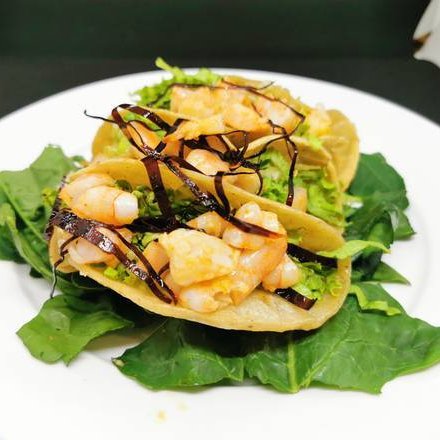 Tacos de Camarón al Ajillo 3 Piezas