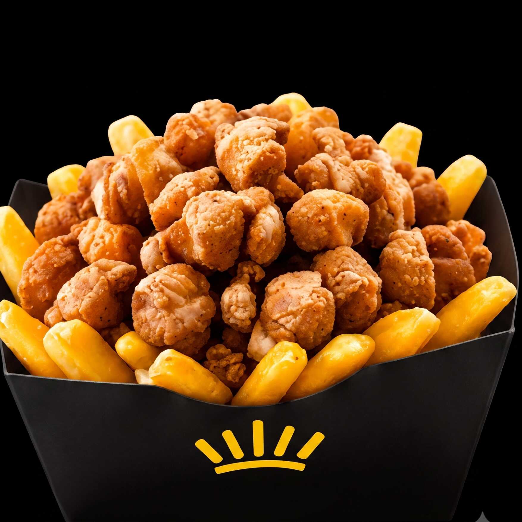 Papas con Chicharrón