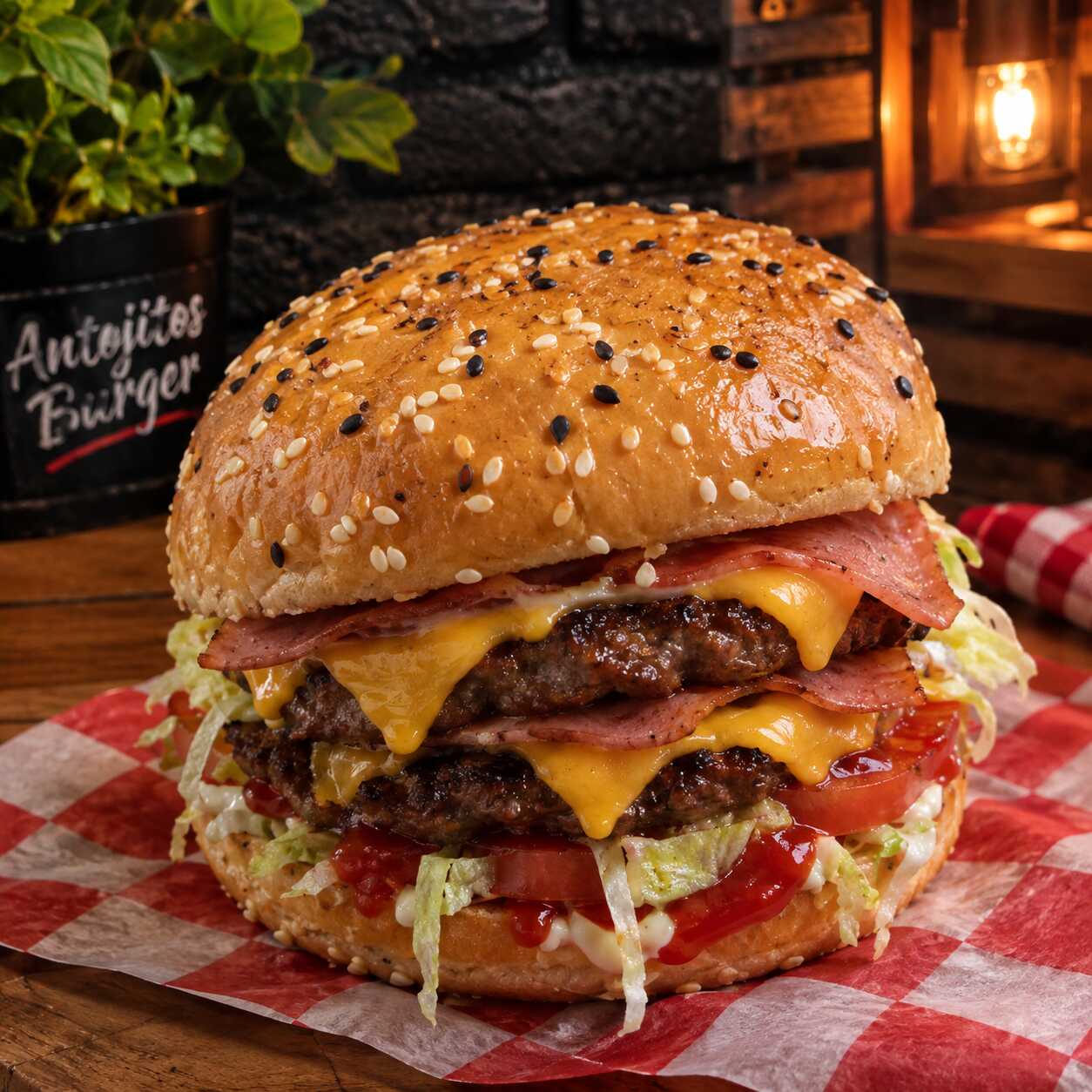 Hamburguesas doble carne
