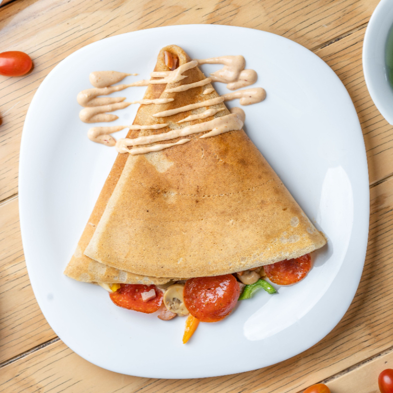 Crepa Salada Vishuddha Llenadora