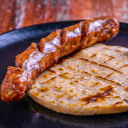 Arepa con Chorizo
